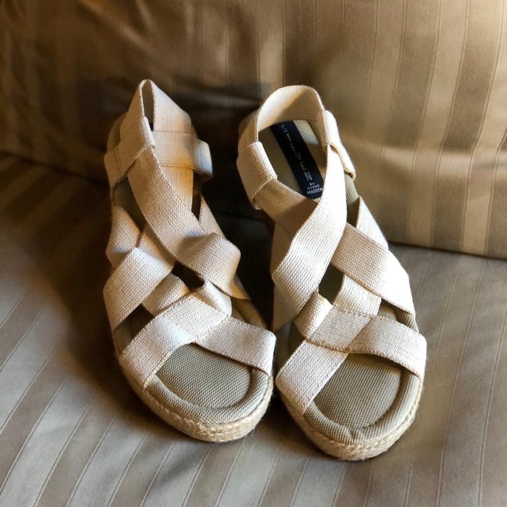 Steve Madden Wedge Espadrilles - Size 8.5